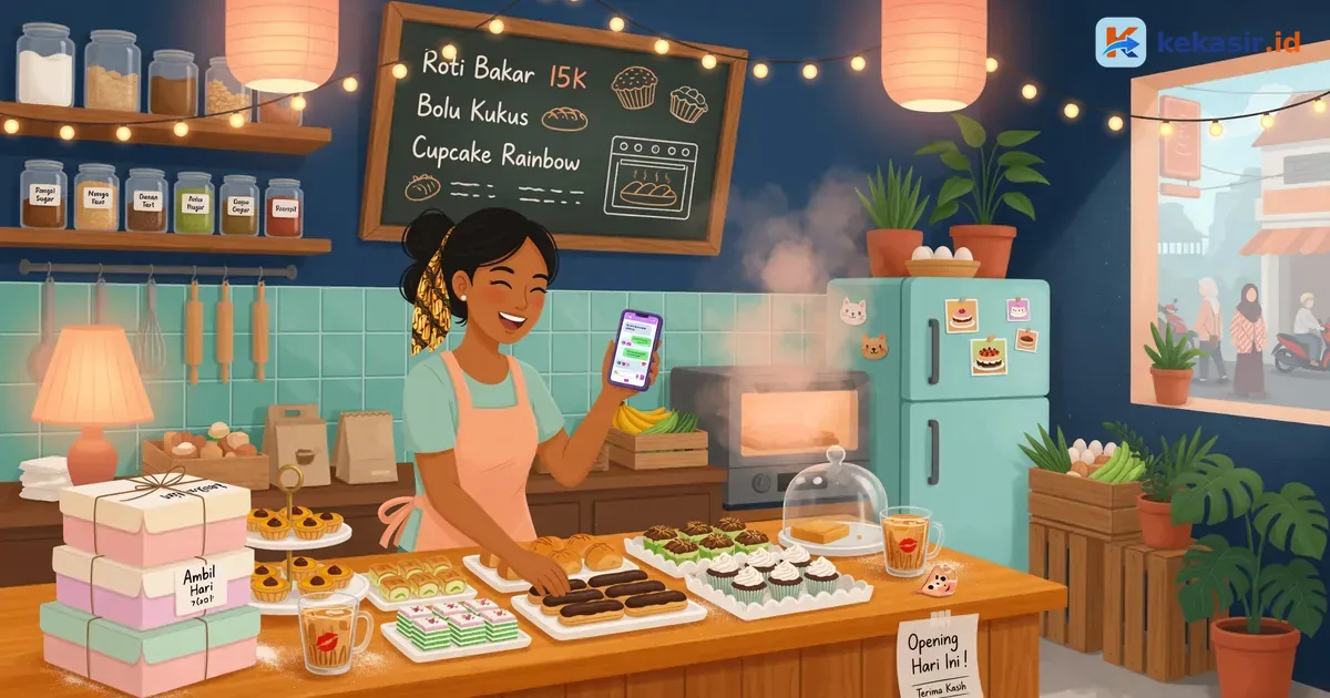 Usaha Bakery dan Dessert: Pre Order dan Ambil di Tempat