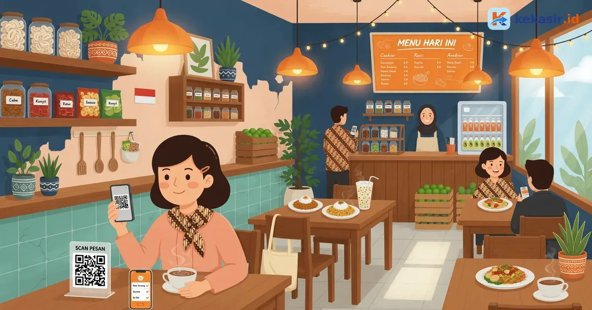 Antrian Panjang di Cafe: Self Order QR sebagai Solusi