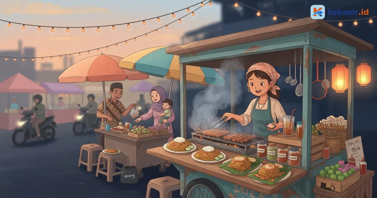 Aplikasi Kasir Offline untuk Warung dan Gerobak