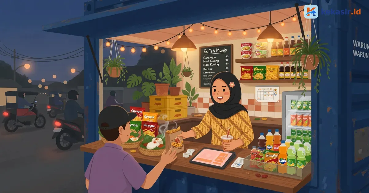 Aplikasi Kasir untuk Lapak Kontainer Pinggir Jalan