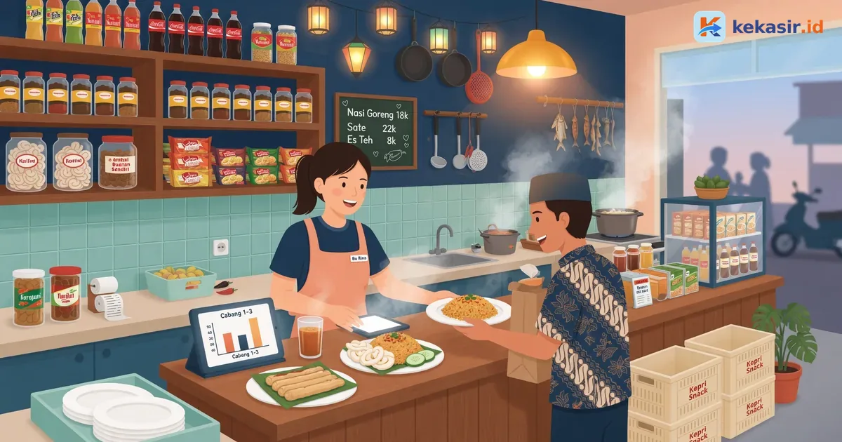 Enterprise dan Multi Outlet untuk Brand F&B di Kepri