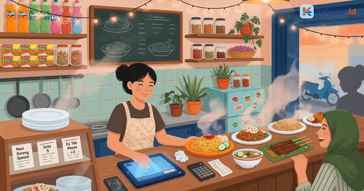 Kitchen Display untuk Warung Ramai: Kurangi Salah Masak