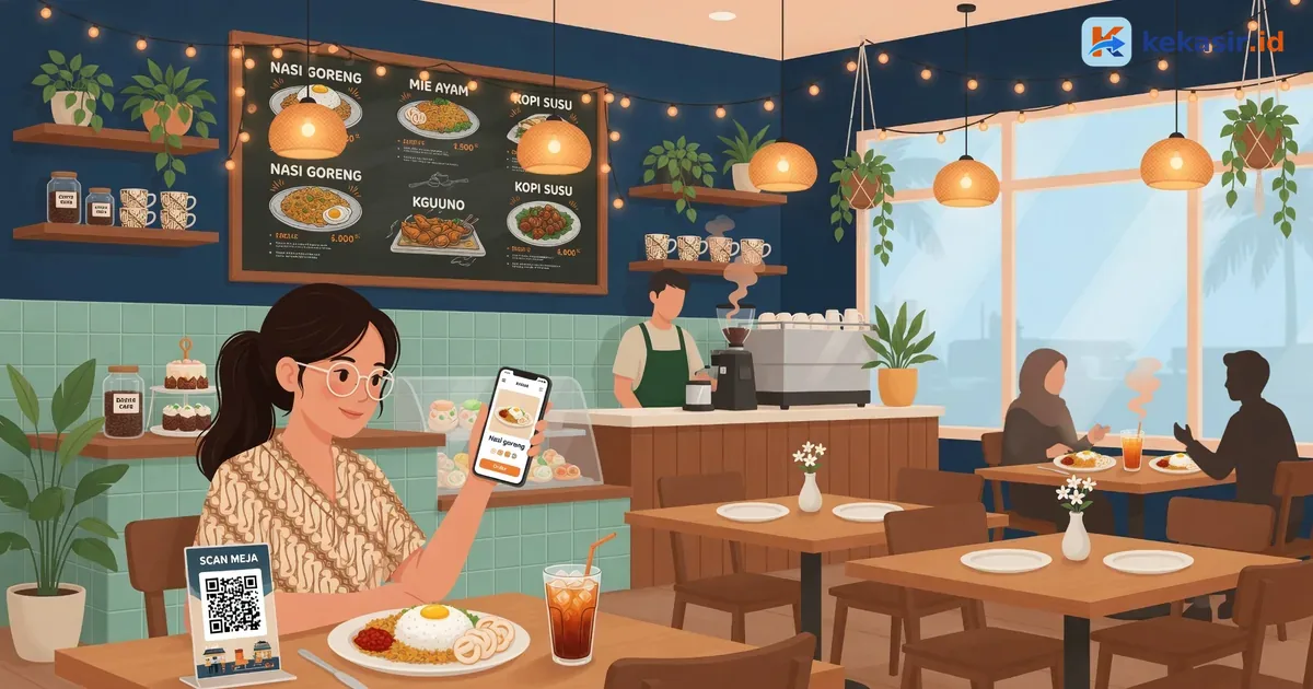 Self Order QR Meja untuk Cafe di Batam