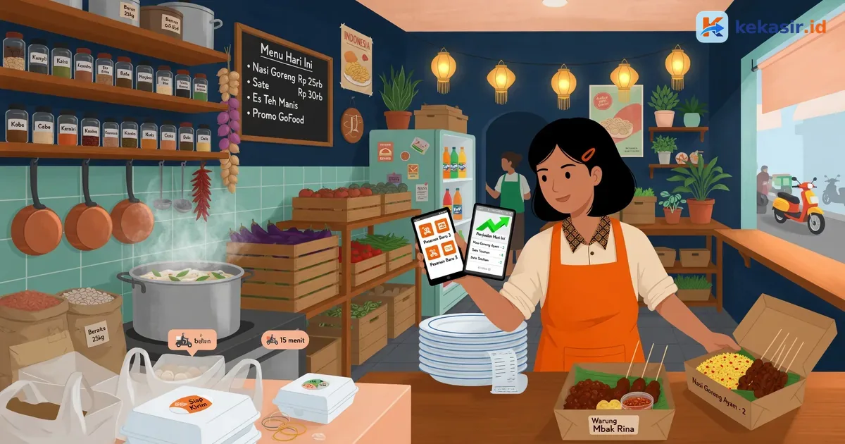 Studi Kasus: Cloud Kitchen Catat Banyak Channel Delivery