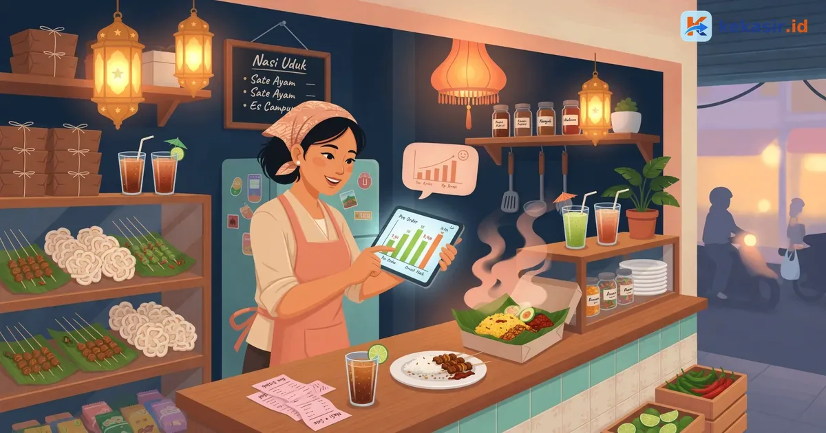 Studi Kasus: Katering Rumahan Naik Omzet dengan Pre Order Digital