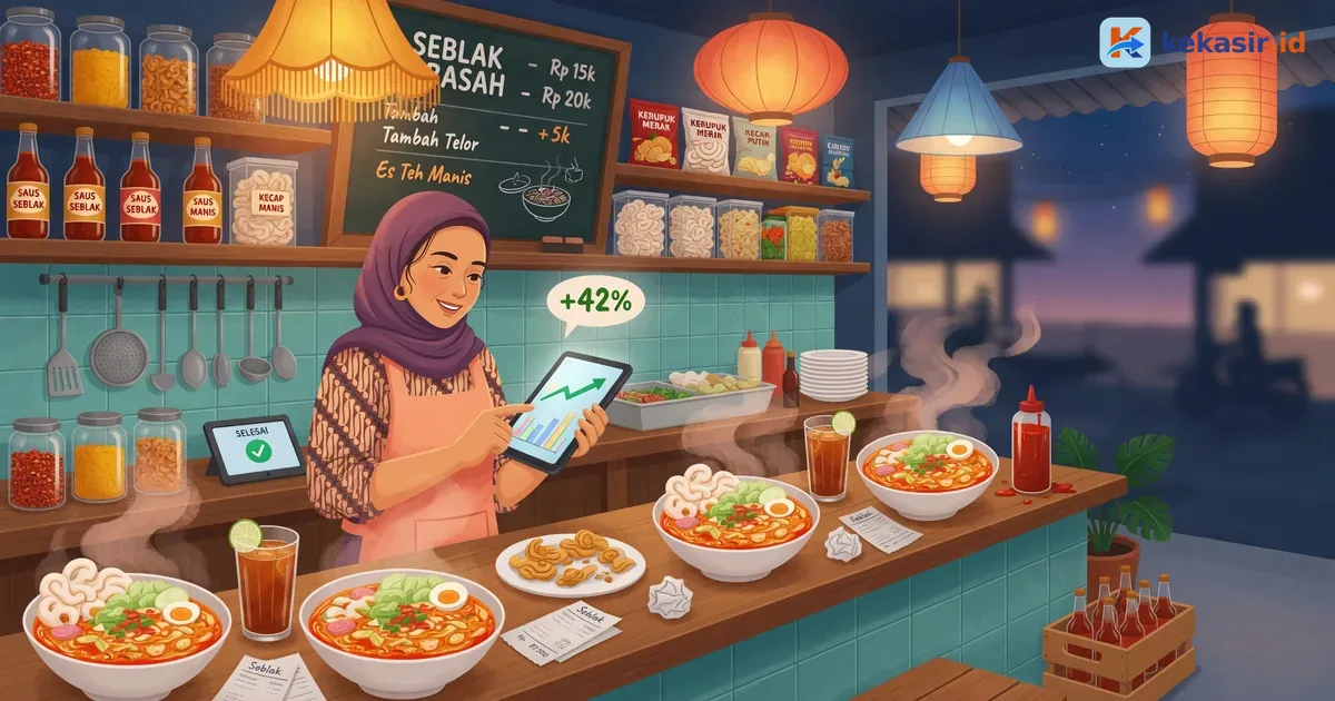 Studi Kasus Warung Seblak Naik Omzet dengan Kasir Digital