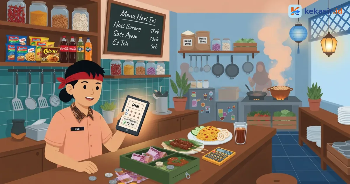 Cara Cegah Selisih Kas dan Kecurangan Staf dengan PIN dan Shift