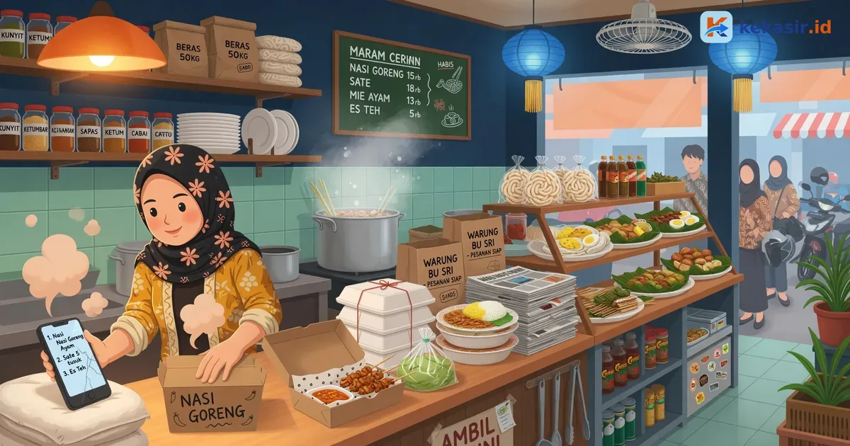 Cara Kelola Antrian Takeaway di Warung tanpa Meja
