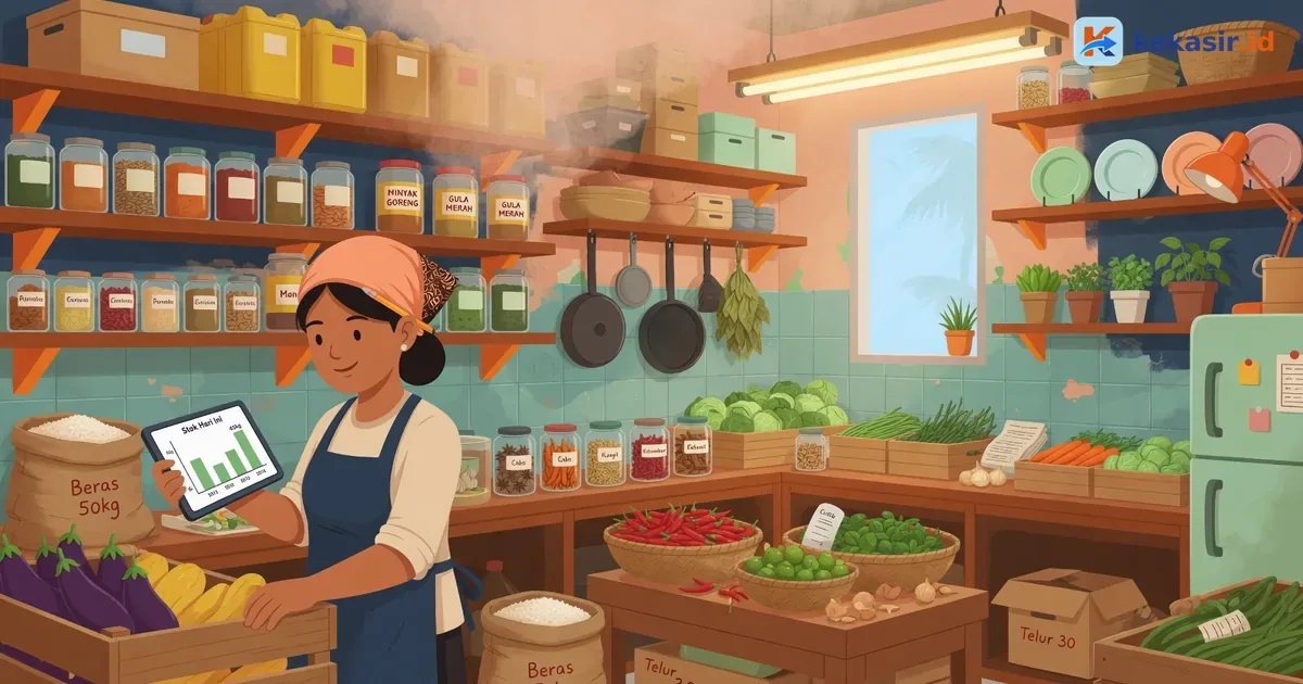 Cara Kelola Stok Bahan untuk Usaha Katering Harian