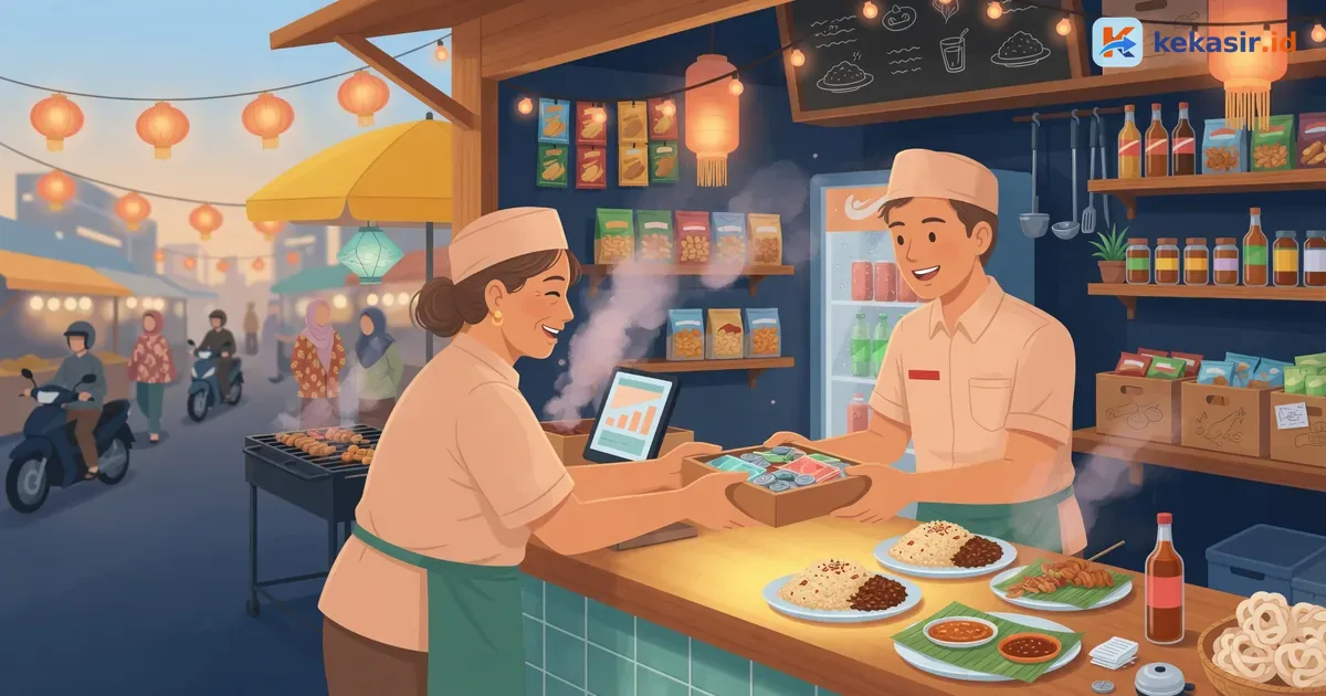 Cara Serah Terima Kasir di Booth Bergantian Shift