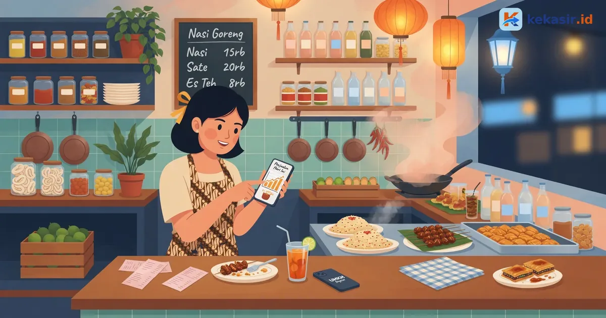 Food Court Multi Tenant: Catat Penjualan per Stall F&B