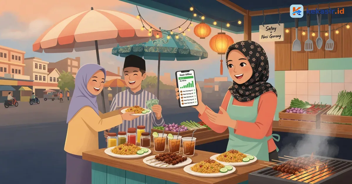 Kasir Offline untuk Booth Event dan Bazar di Batam
