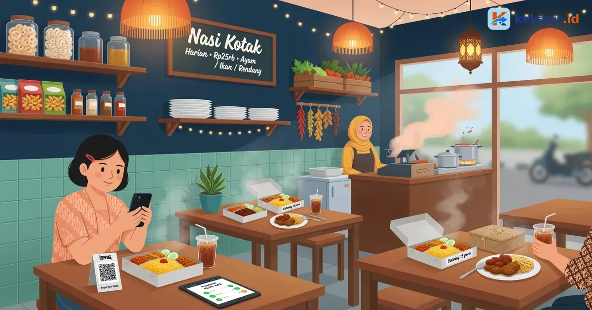 Katering dan Nasi Kotak di Tanjungpinang: Pre Order dan Bayar QRIS