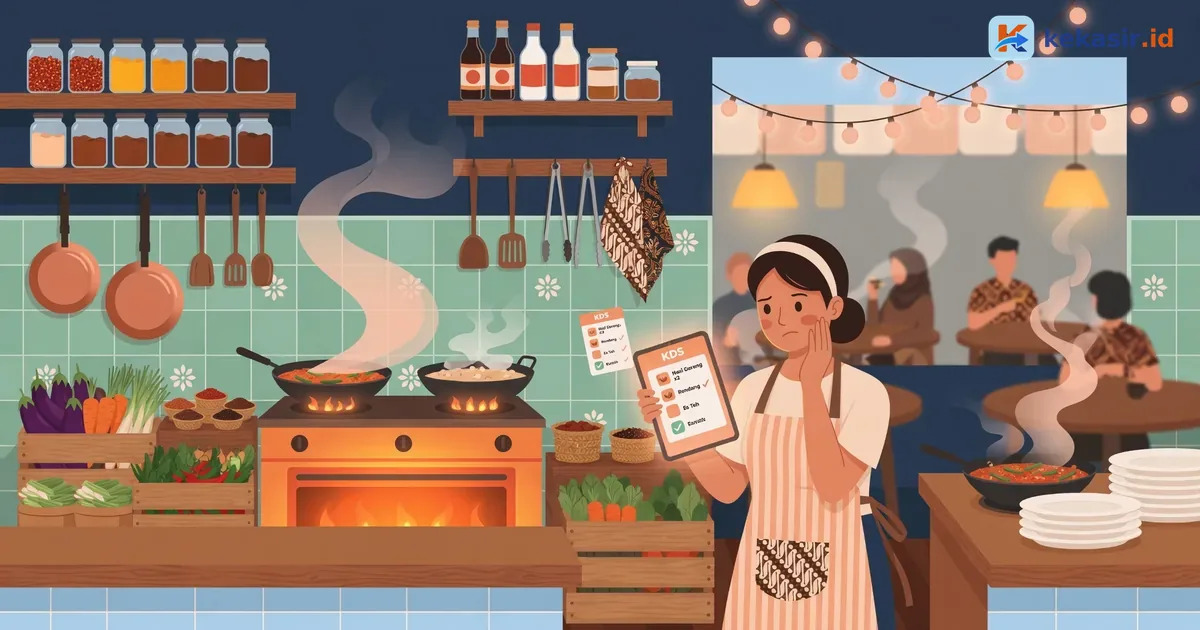 Menu Sering Salah Tercatat di Dapur? Alur KDS dari Kasir ke Kitchen