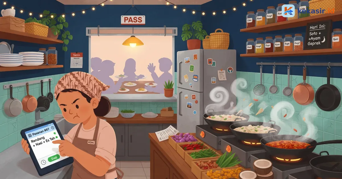Pesanan Dapur Sering Salah: Alur KDS dari Kasir ke Kitchen