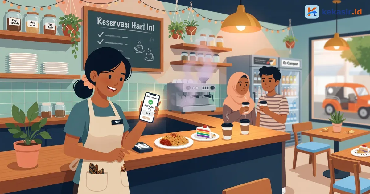 Reservasi Meja Cafe: Dari Booking sampai Check-in Kasir