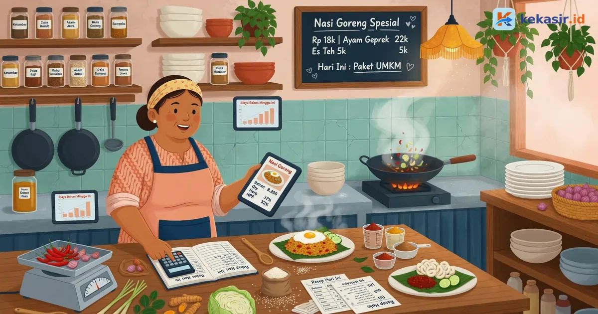 Bingung Hitung HPP Menu: Alur Resep Digital di Point of Sales