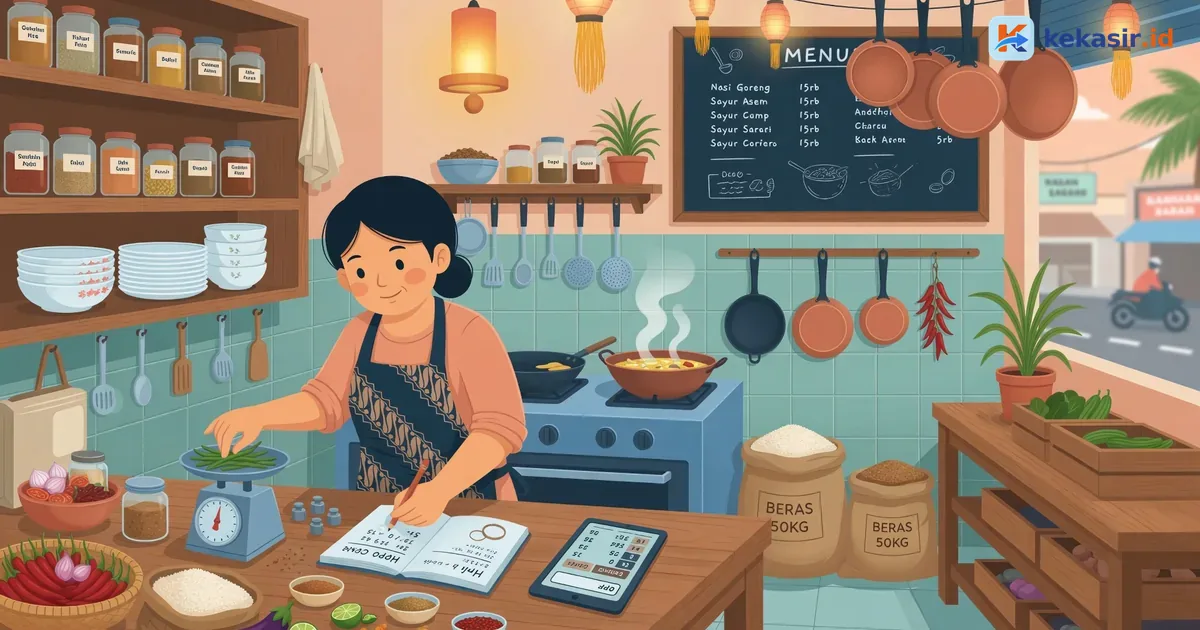 Cara Hitung HPP Menu Warung agar Margin Aman
