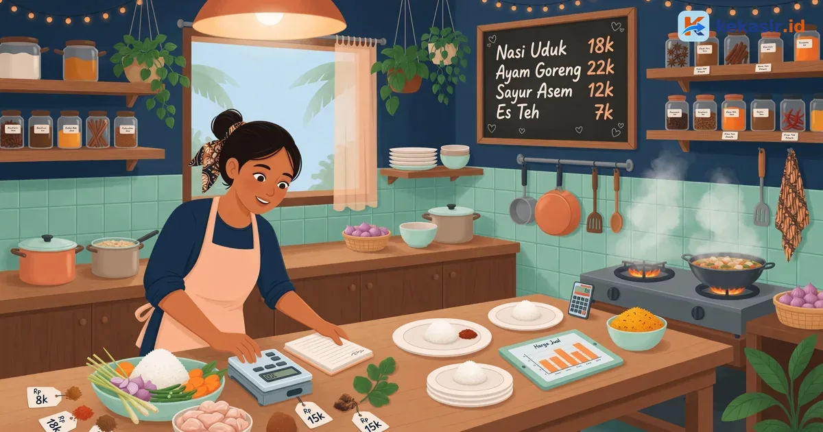 Cara Tentukan Harga Jual Makanan agar Tidak Rugi